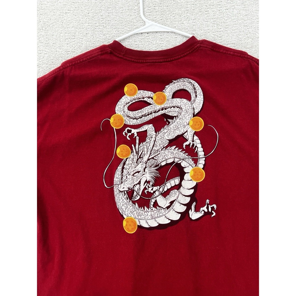 Primitive x Dragon Ball Z Shenron Graphic T Shirt Mens XL Red Anime Skate Shirt